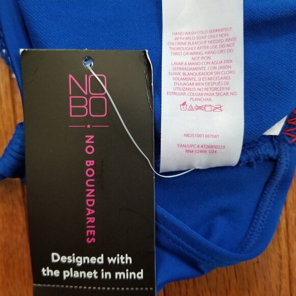 Striped bikini top M - Picture 4 of 5